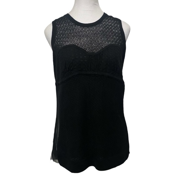 Max Azria Witchy Dark Romantic Sleeveless Cashmere Wool Silk Women’s Size Large - Picture 1 of 17